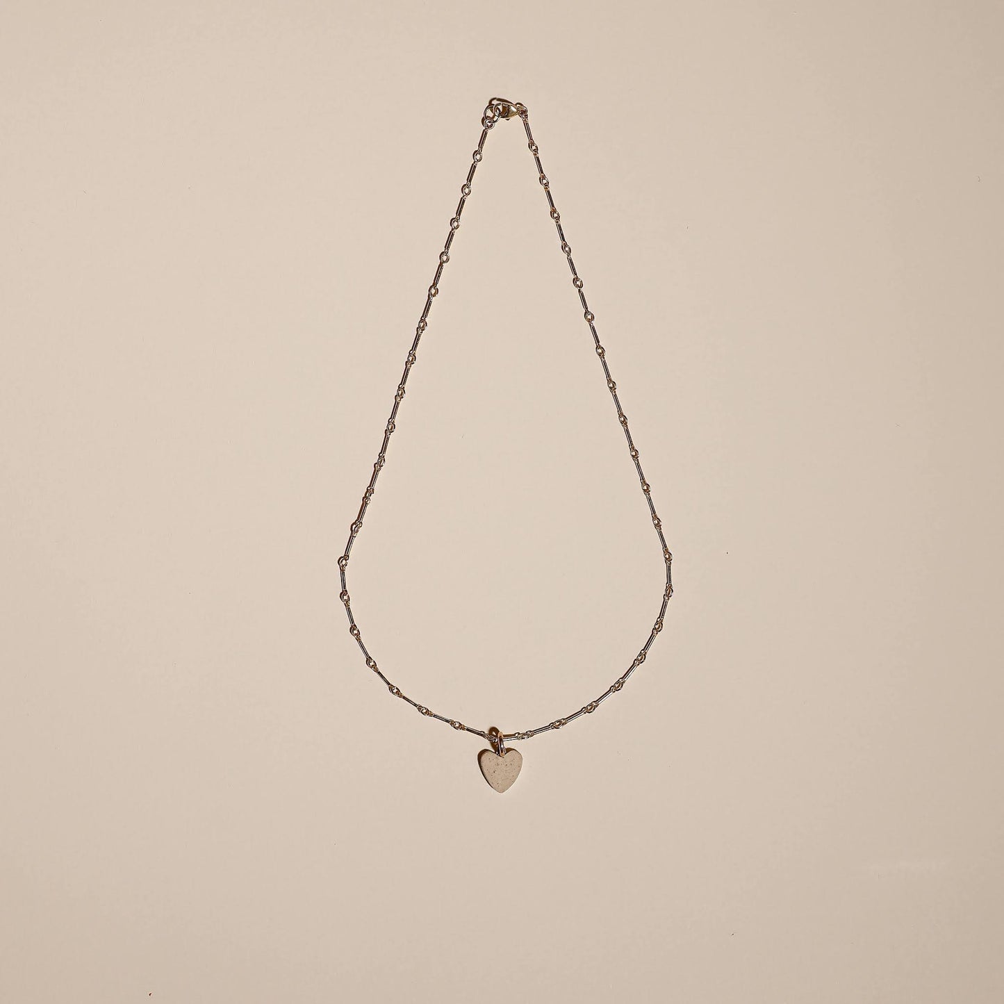 Drop Necklace | Speckled Heart