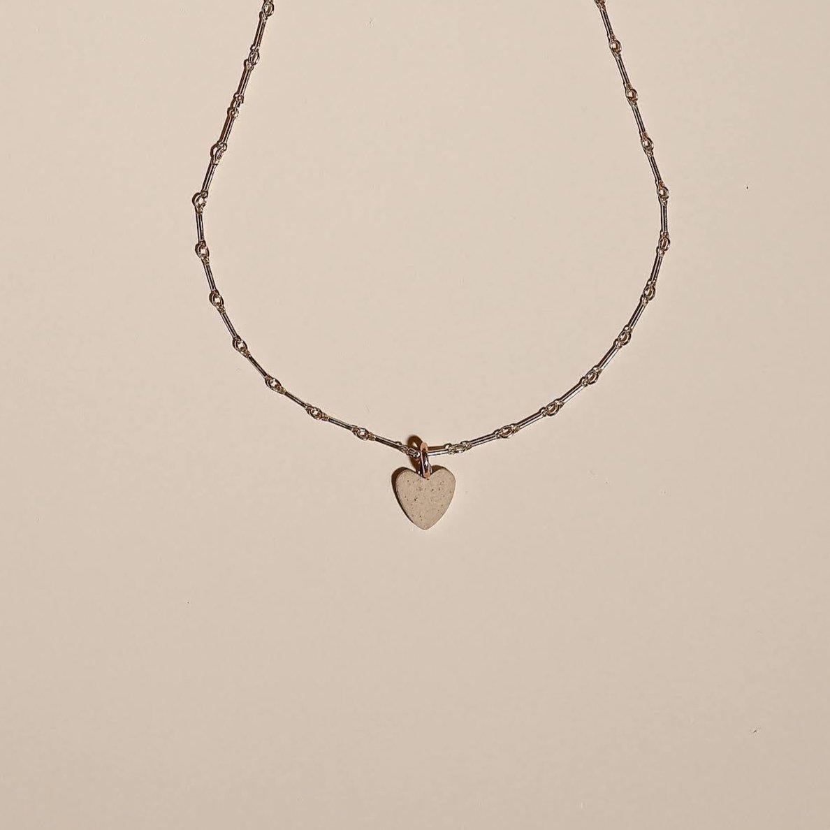 Drop Necklace | Speckled Heart