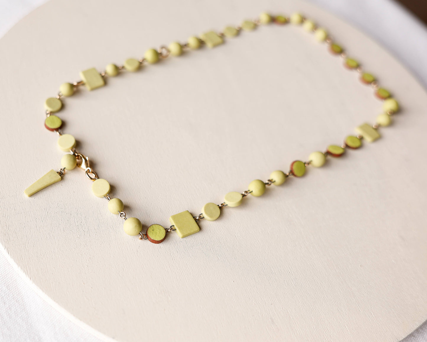 Low Tide Rosary | Chartreuse Daydream