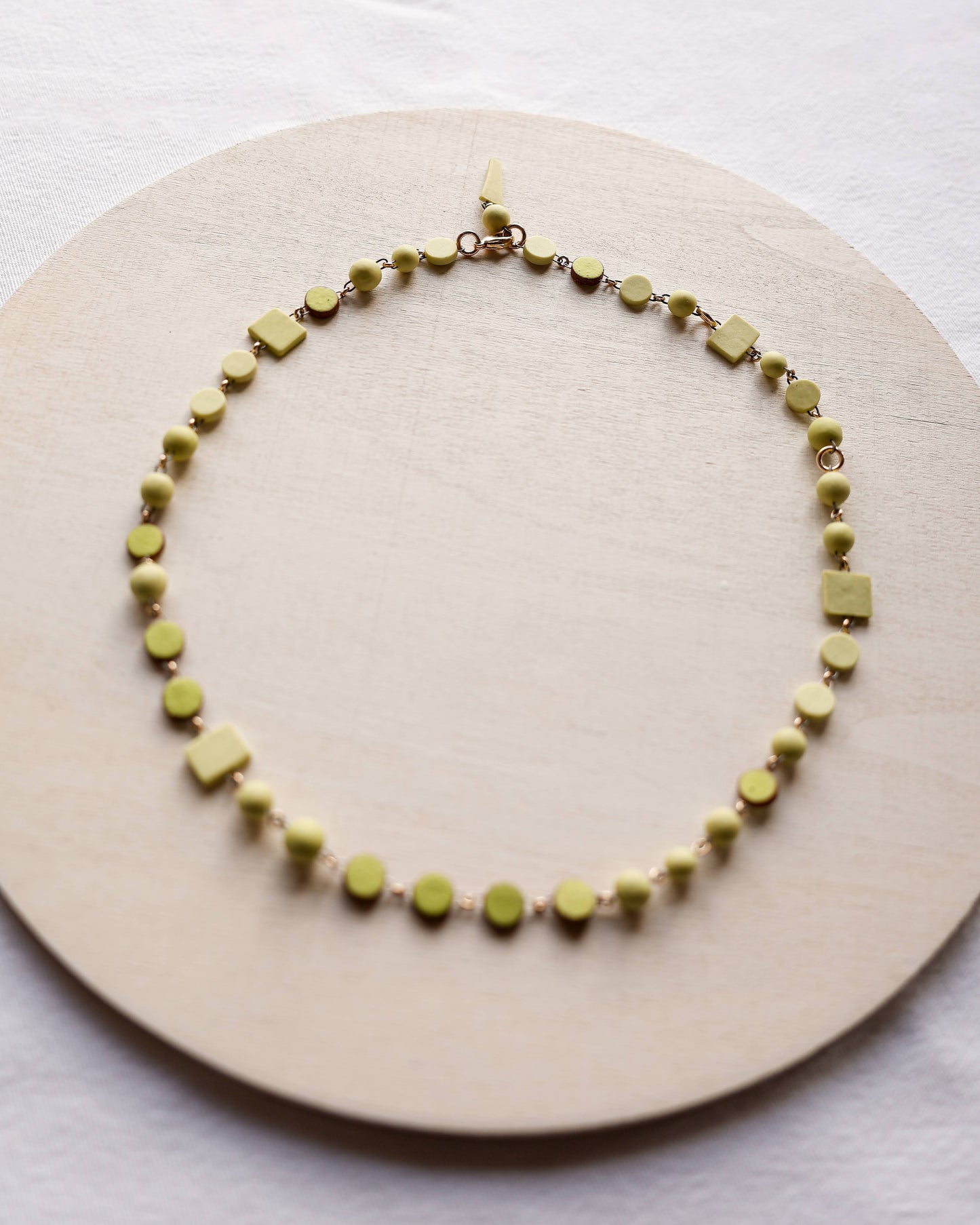 Low Tide Rosary | Chartreuse Daydream