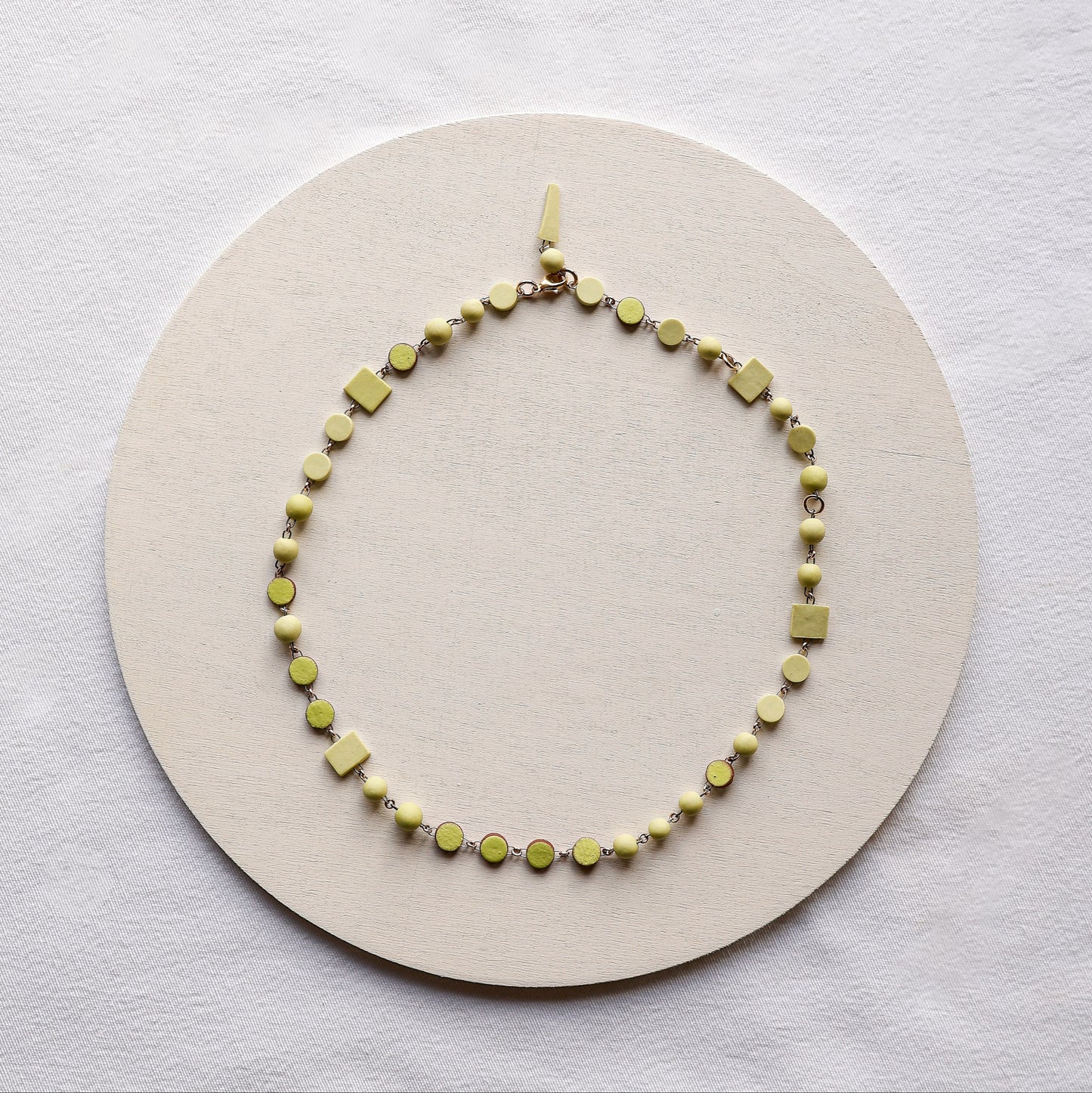 Low Tide Rosary | Chartreuse Daydream