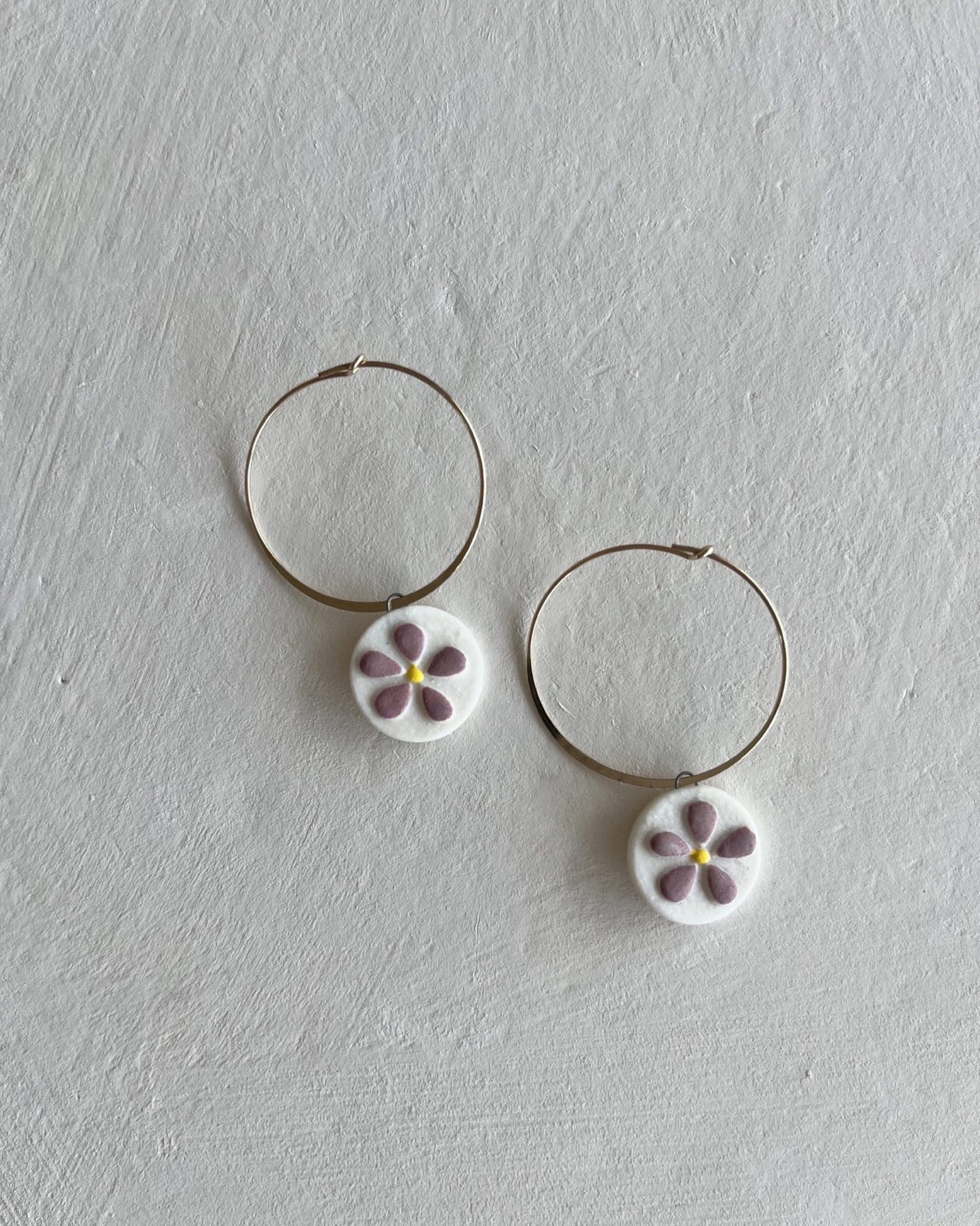 Charmed Hoops | Flowers