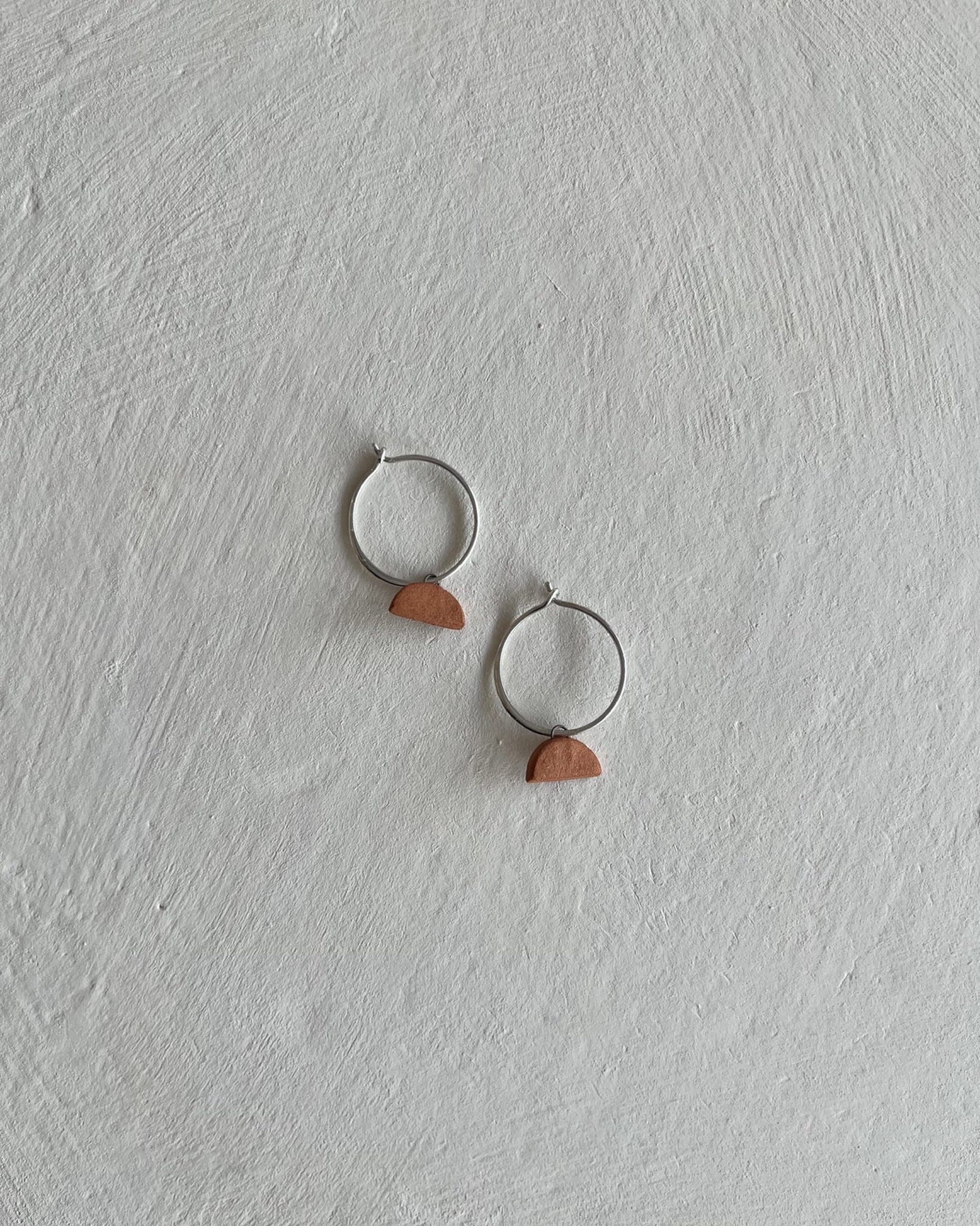 Hoops+Half-Moons | Terra Cotta