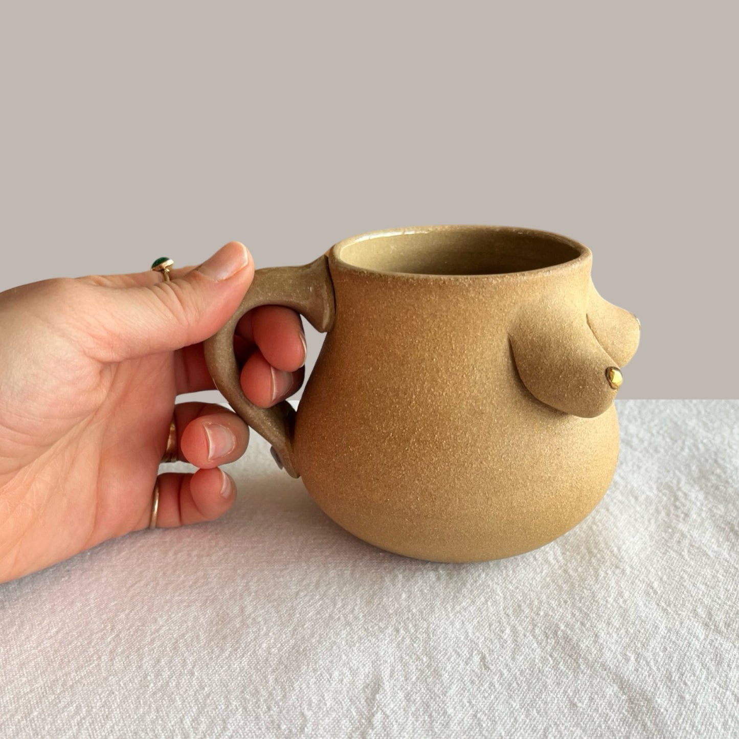 Gold Nips Mug | Umber