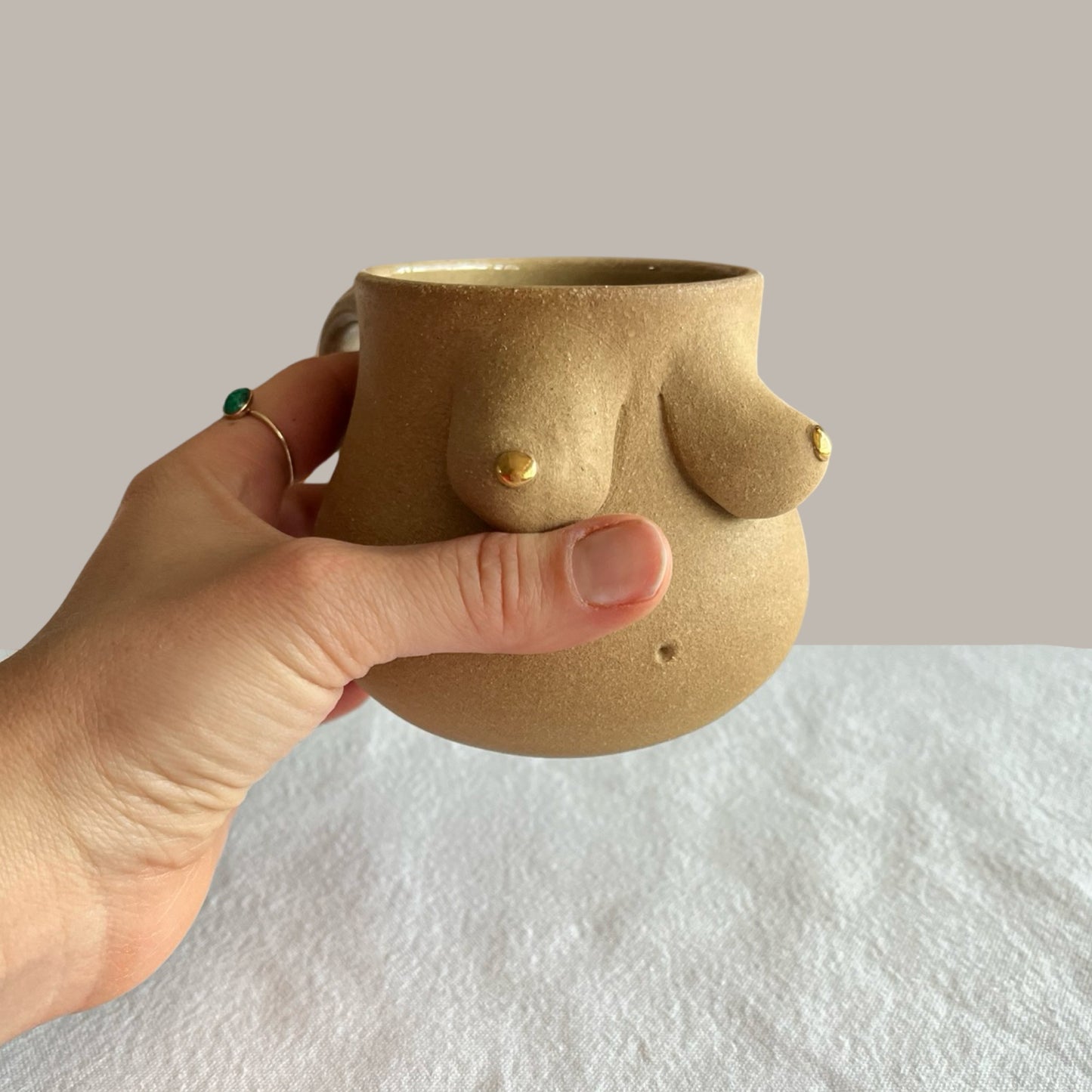 Gold Nips Mug | Umber
