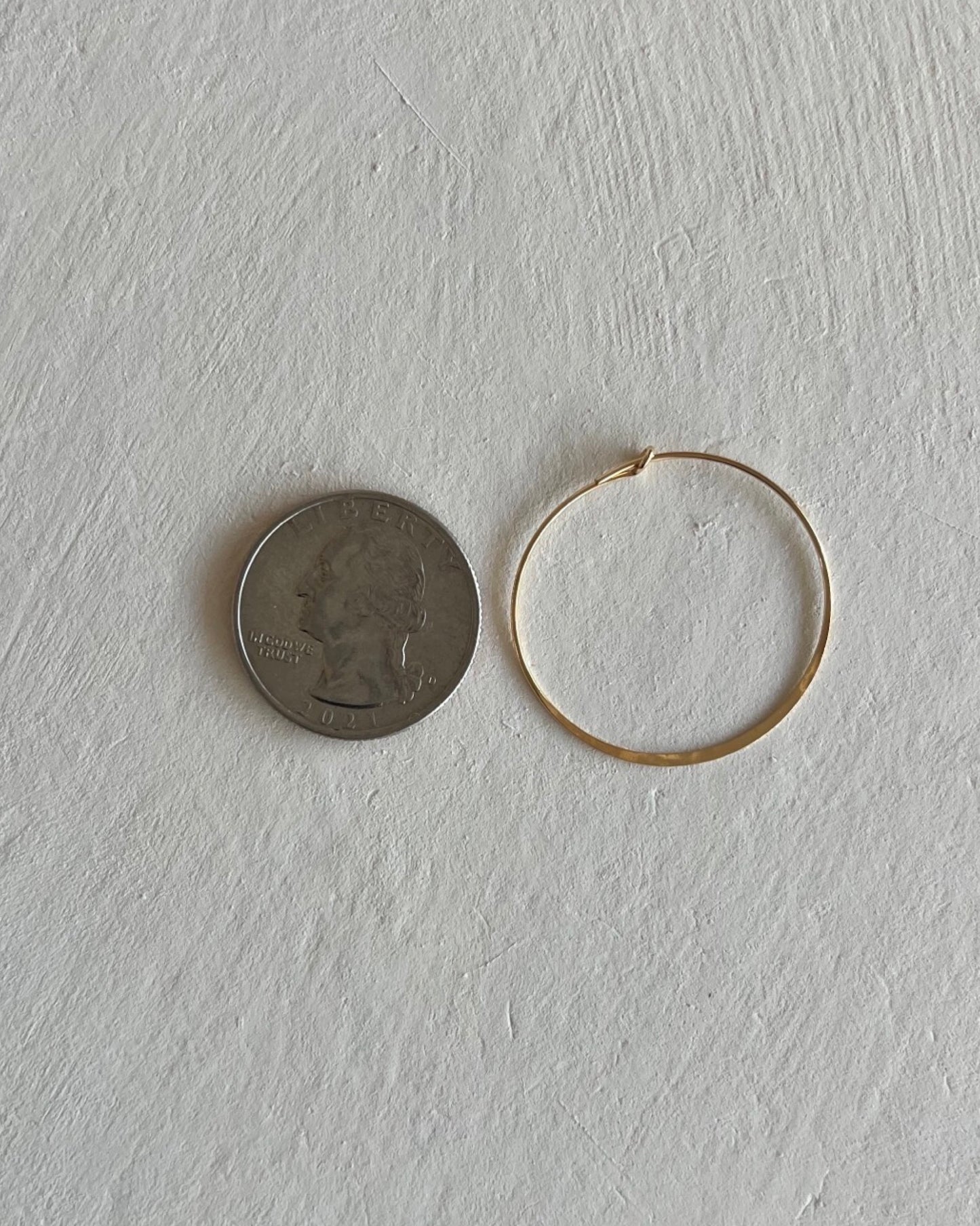 Infinity Hoops | 14k Gold