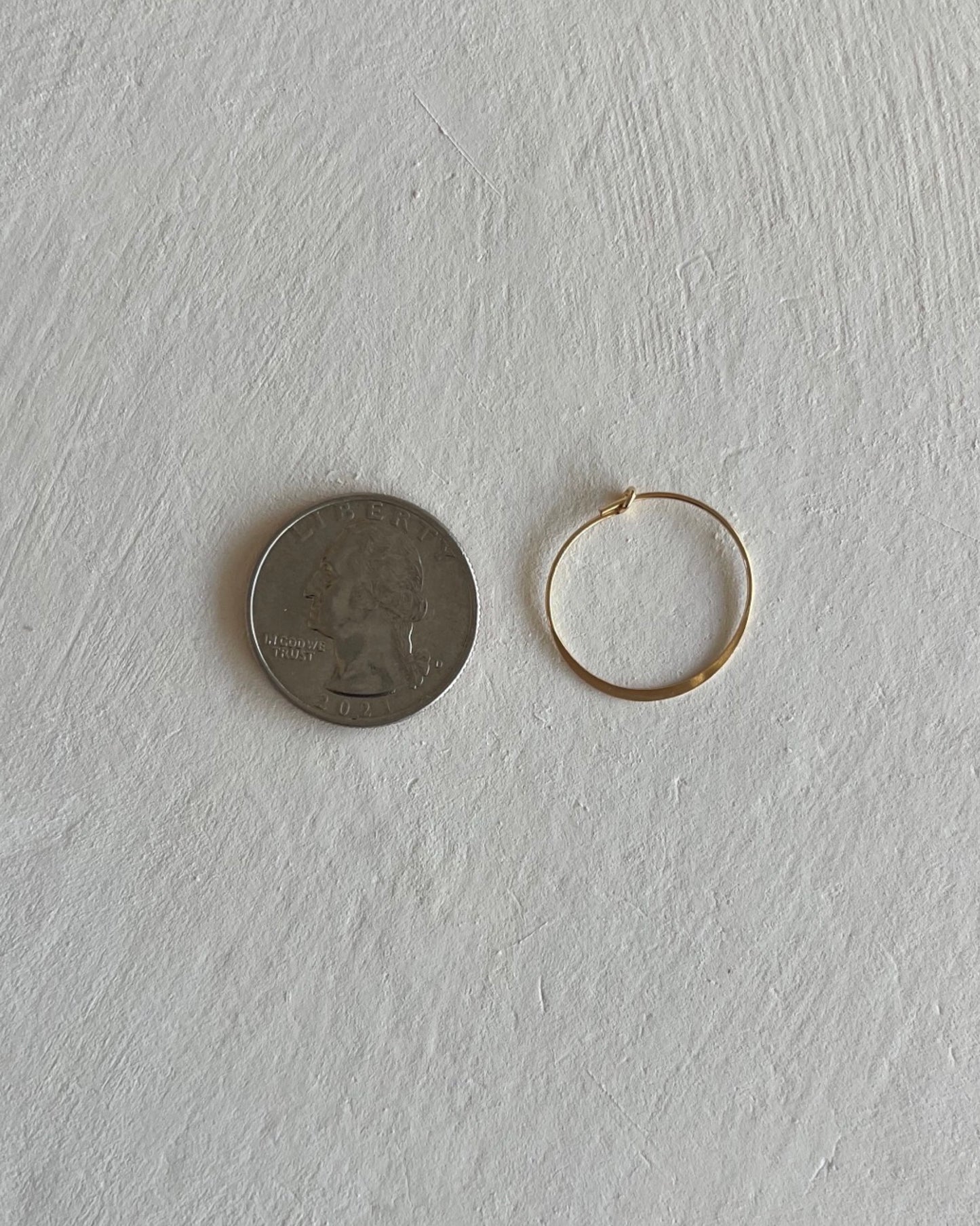 Infinity Hoops | 14k Gold