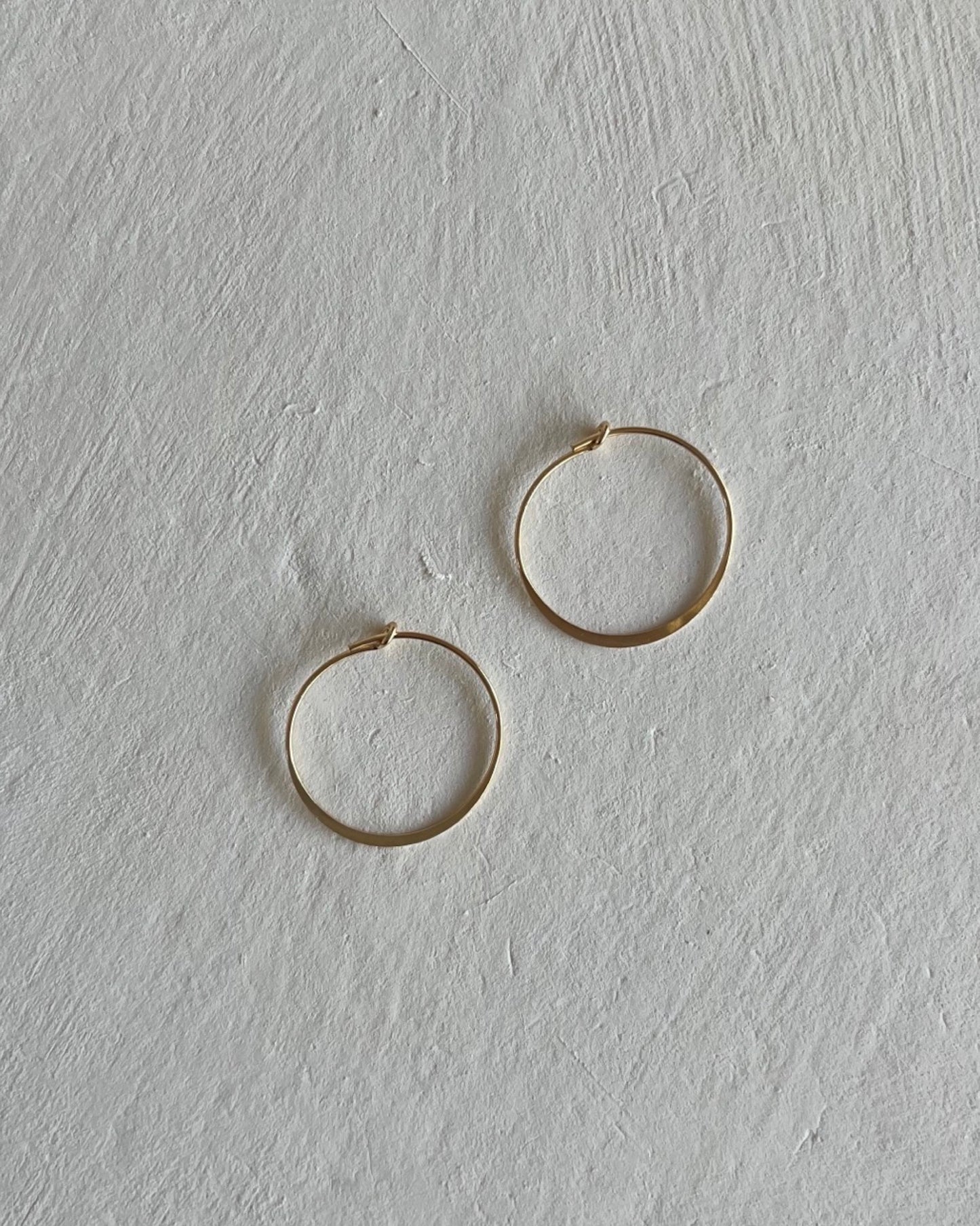 Infinity Hoops | 14k Gold