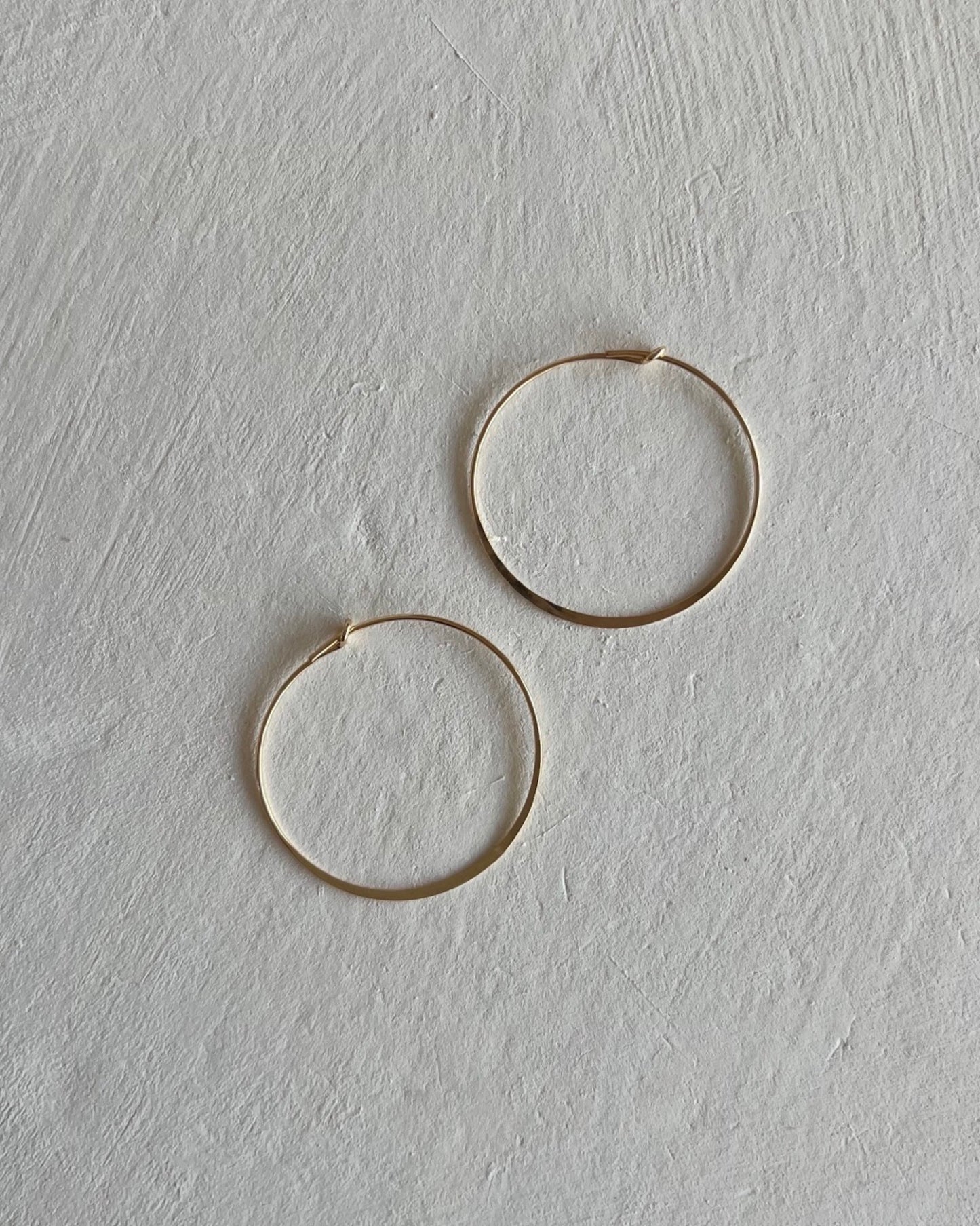 Infinity Hoops | 14k Gold