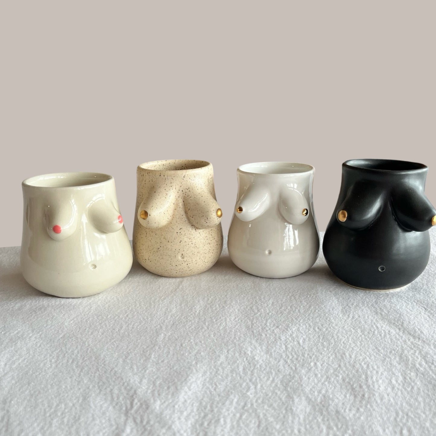 Gold Nips Tumbler l Freckles