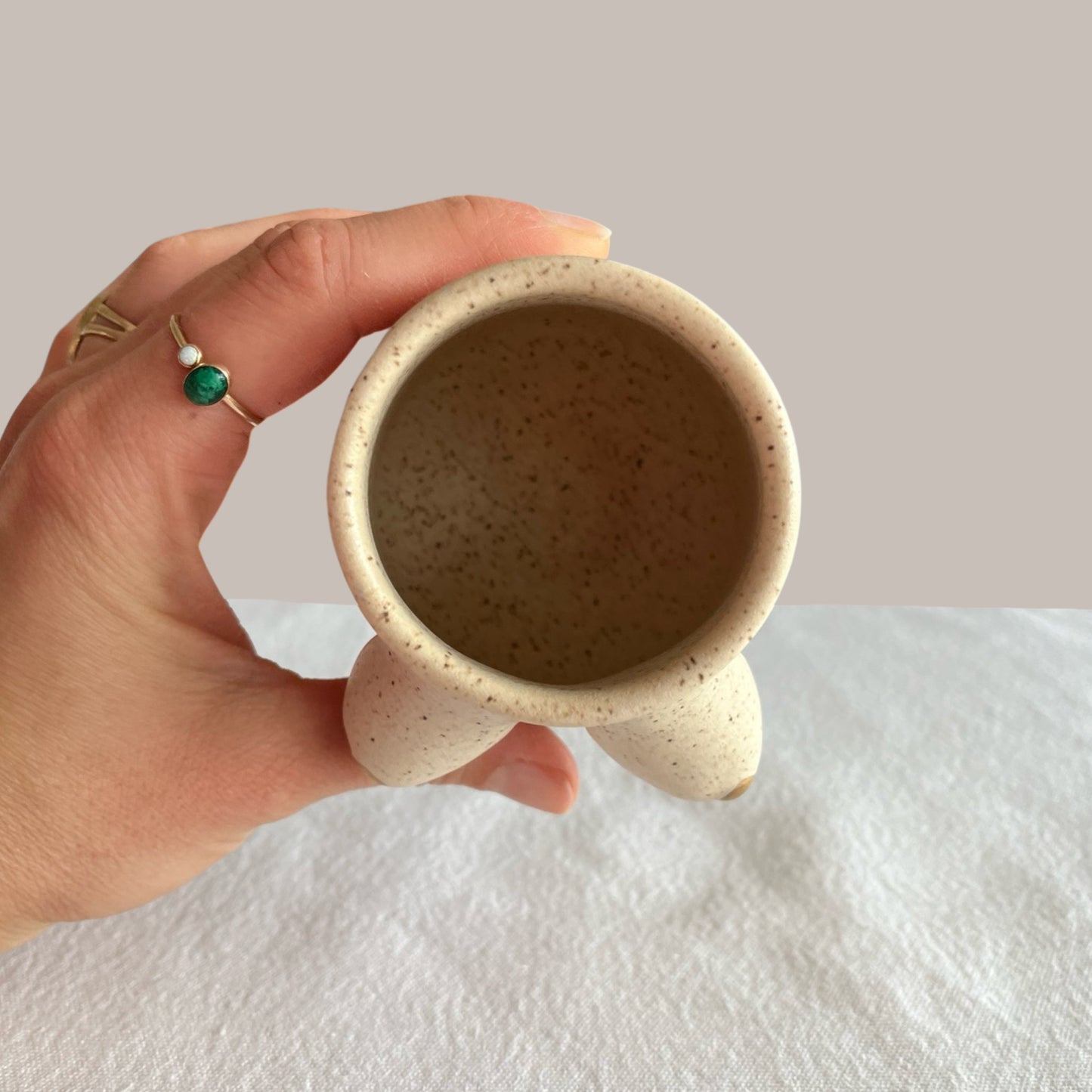 Gold Nips Tumbler l Freckles