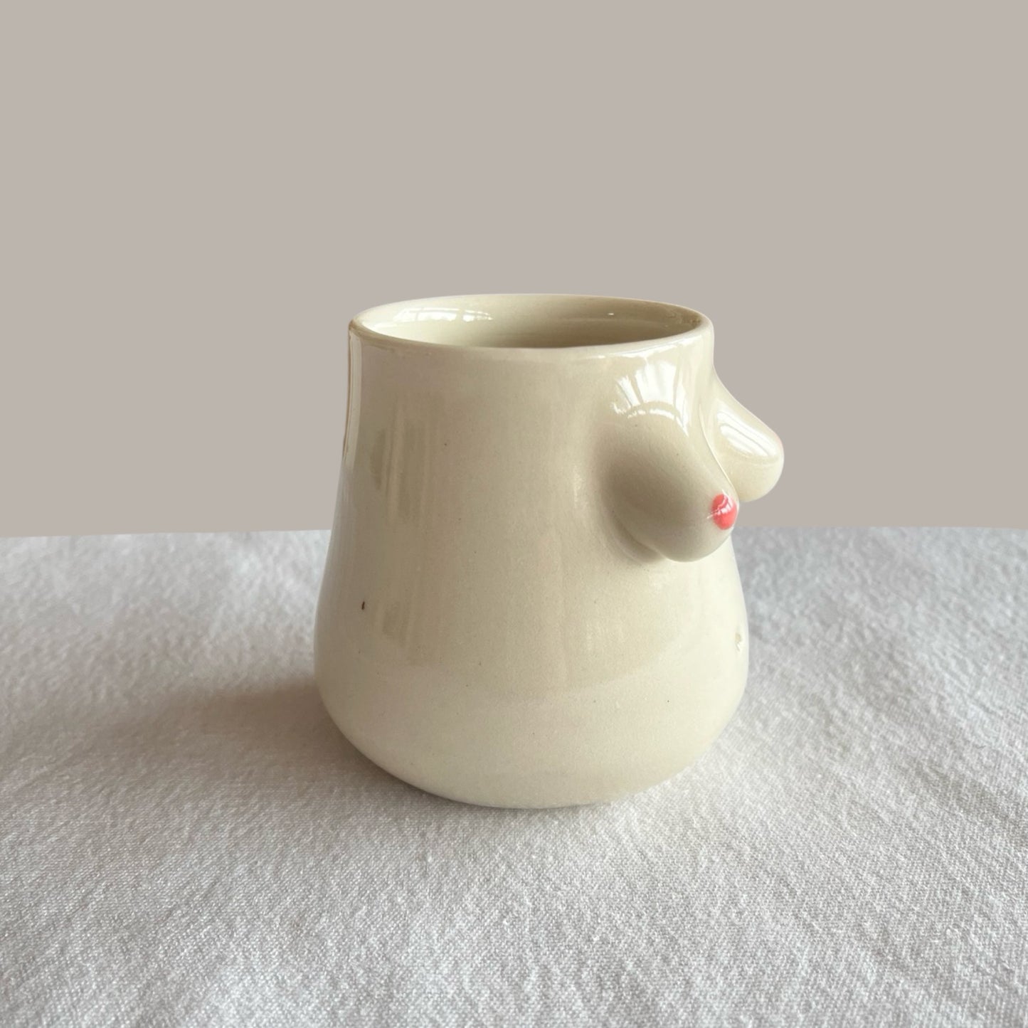 Gold Nips Tumbler l Pink