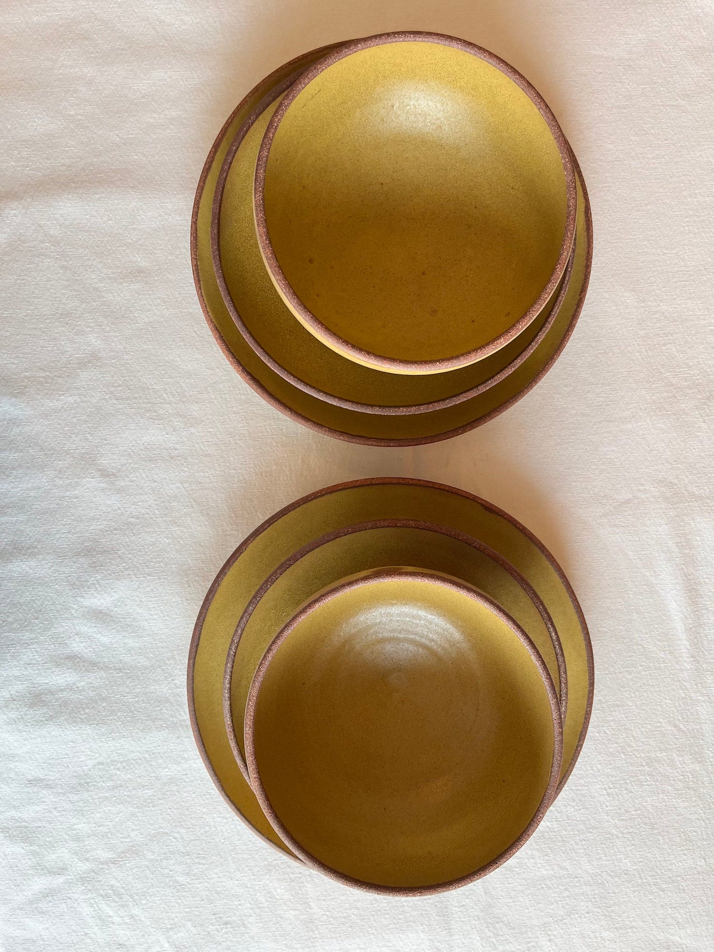 Ochre Dish Set