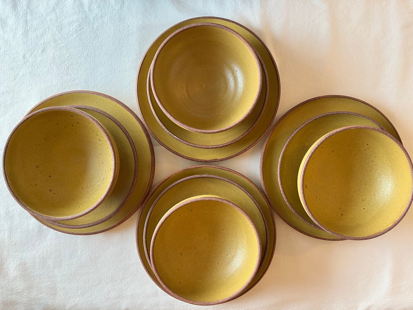 Ochre Dish Set