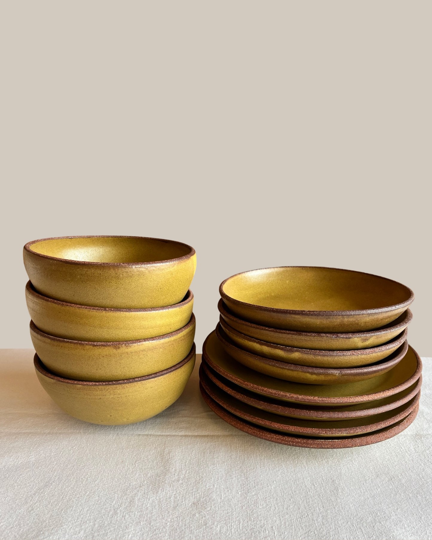 Ochre Dish Set
