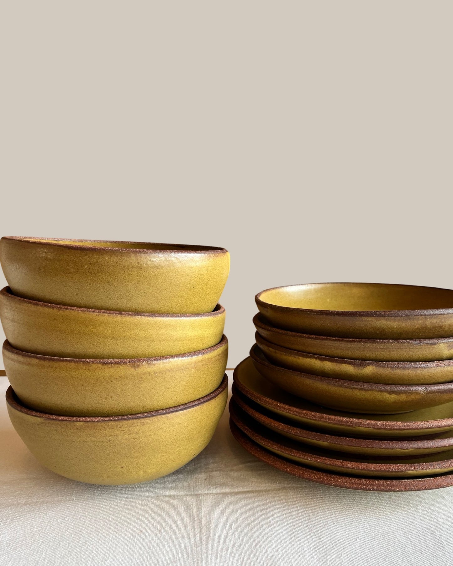 Ochre Dish Set