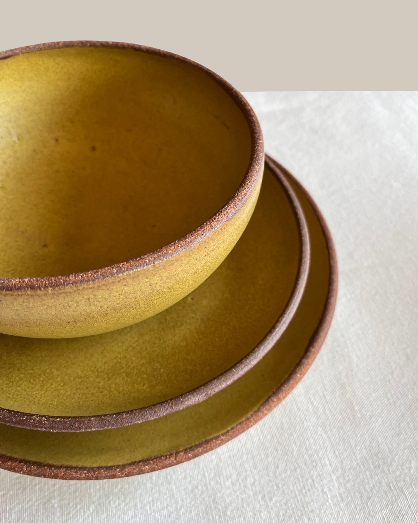 Ochre Dish Set