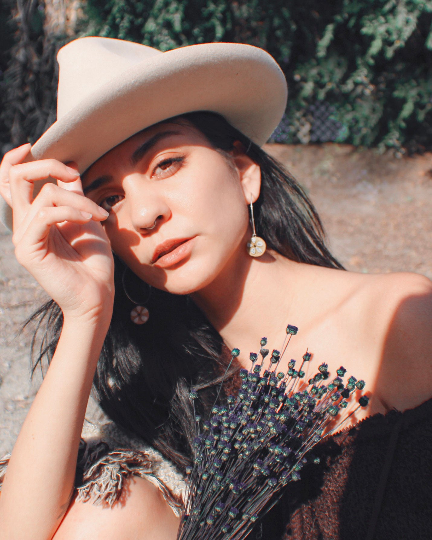 Infinity Hoops | Sterling Silver