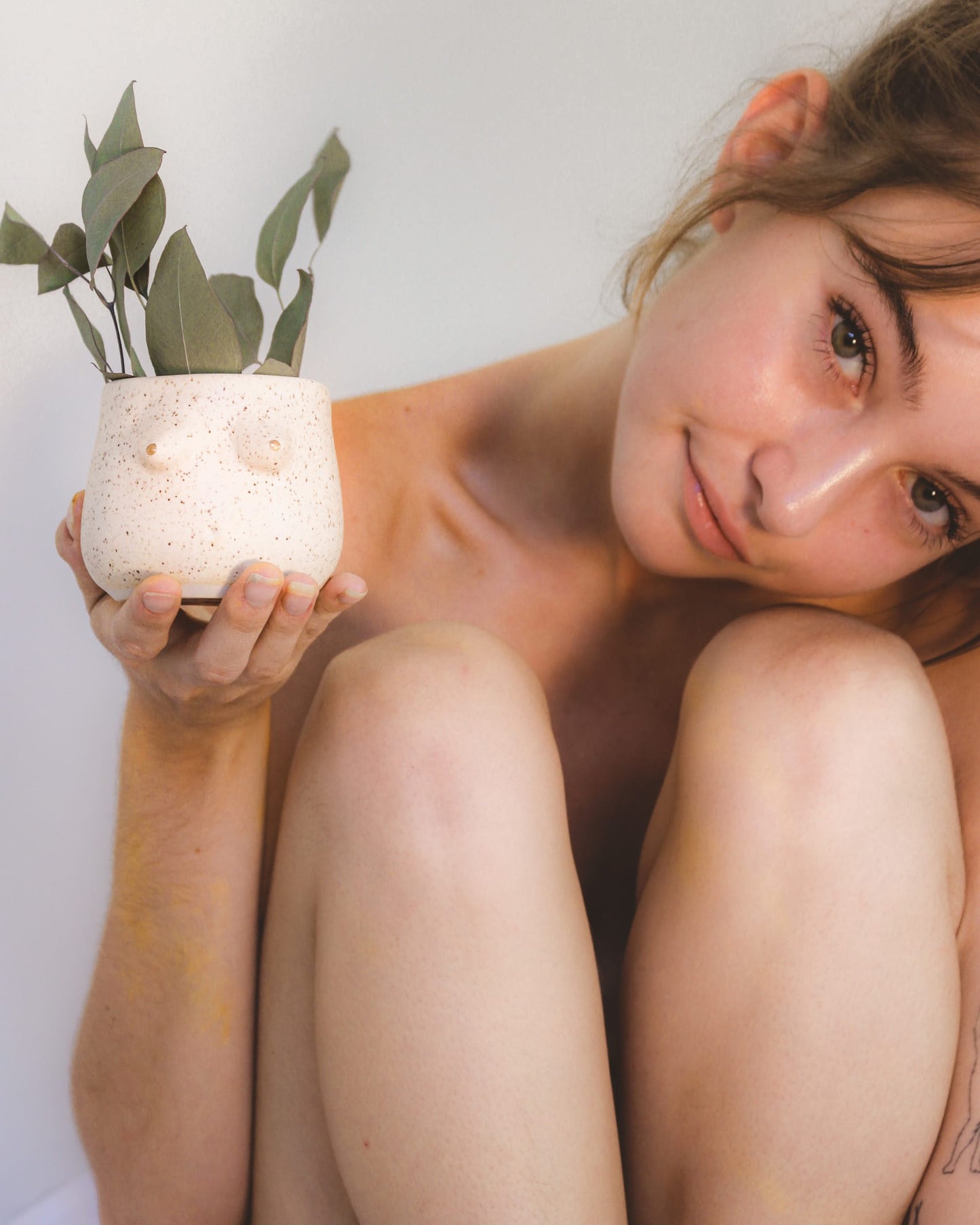 Gold Nips Tumbler l Freckles