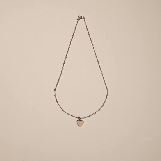 Drop Necklace | Speckled Heart