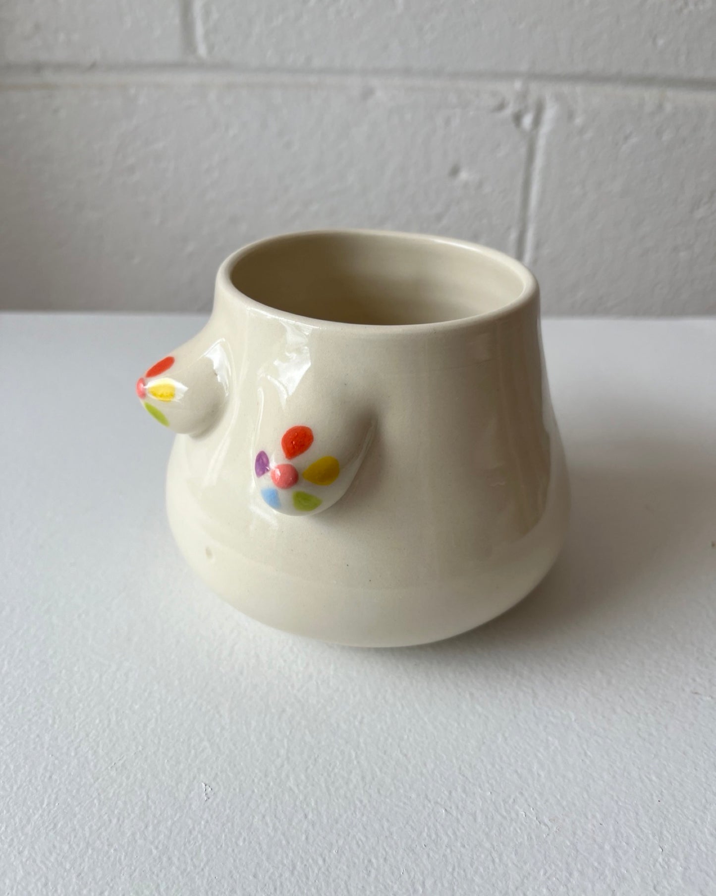 Flower Nip Mug | Rainbow