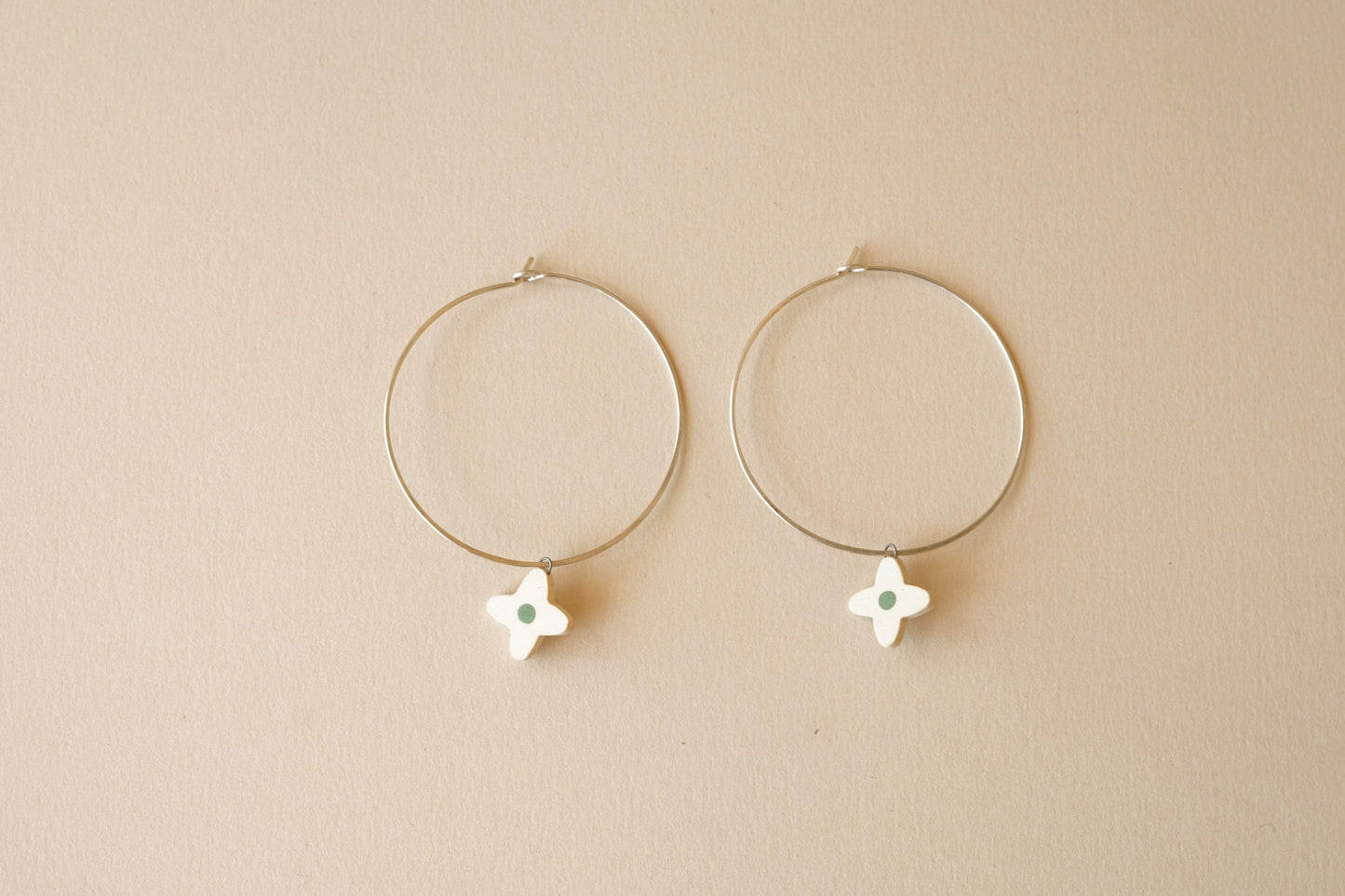 Posy Hoops | Green