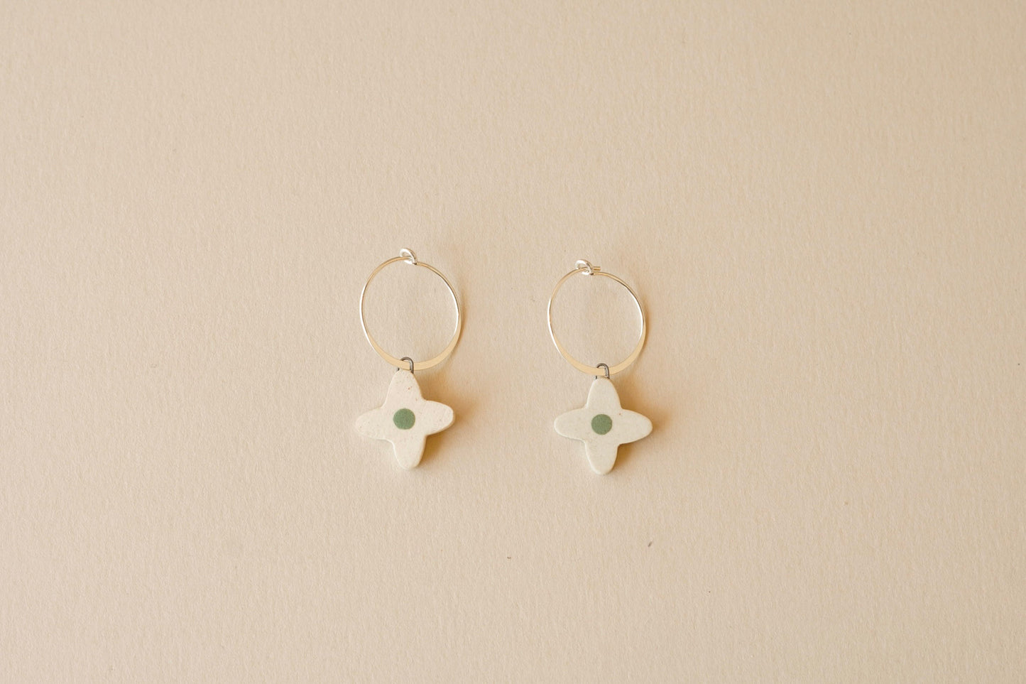 Posy Hoops | Green