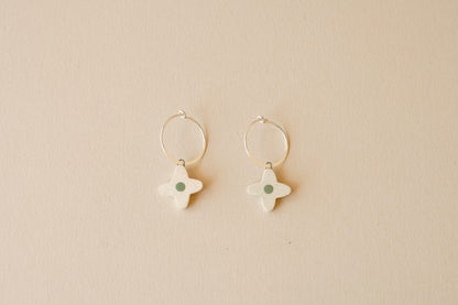 Posy Hoops | Green