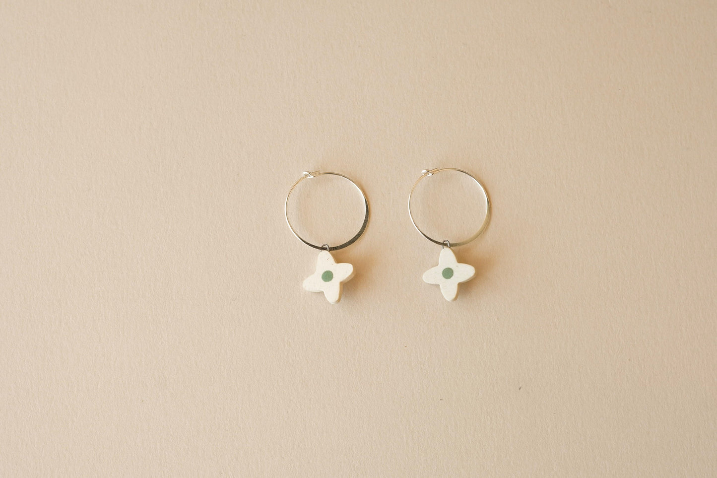 Posy Hoops | Green
