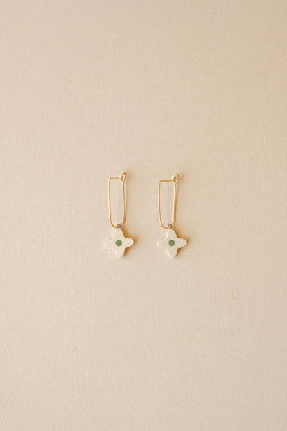Posy Hoops | Green