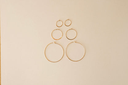 Posy Hoops | Green