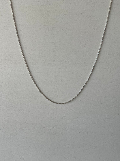 Gold + Silver Fine Chain Necklace for Pendants
