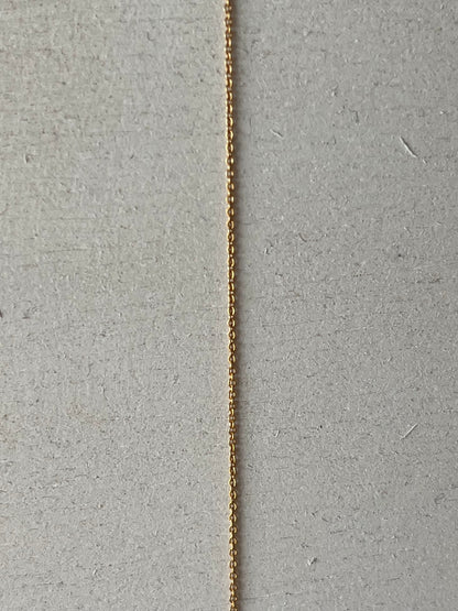 Gold + Silver Fine Chain Necklace for Pendants