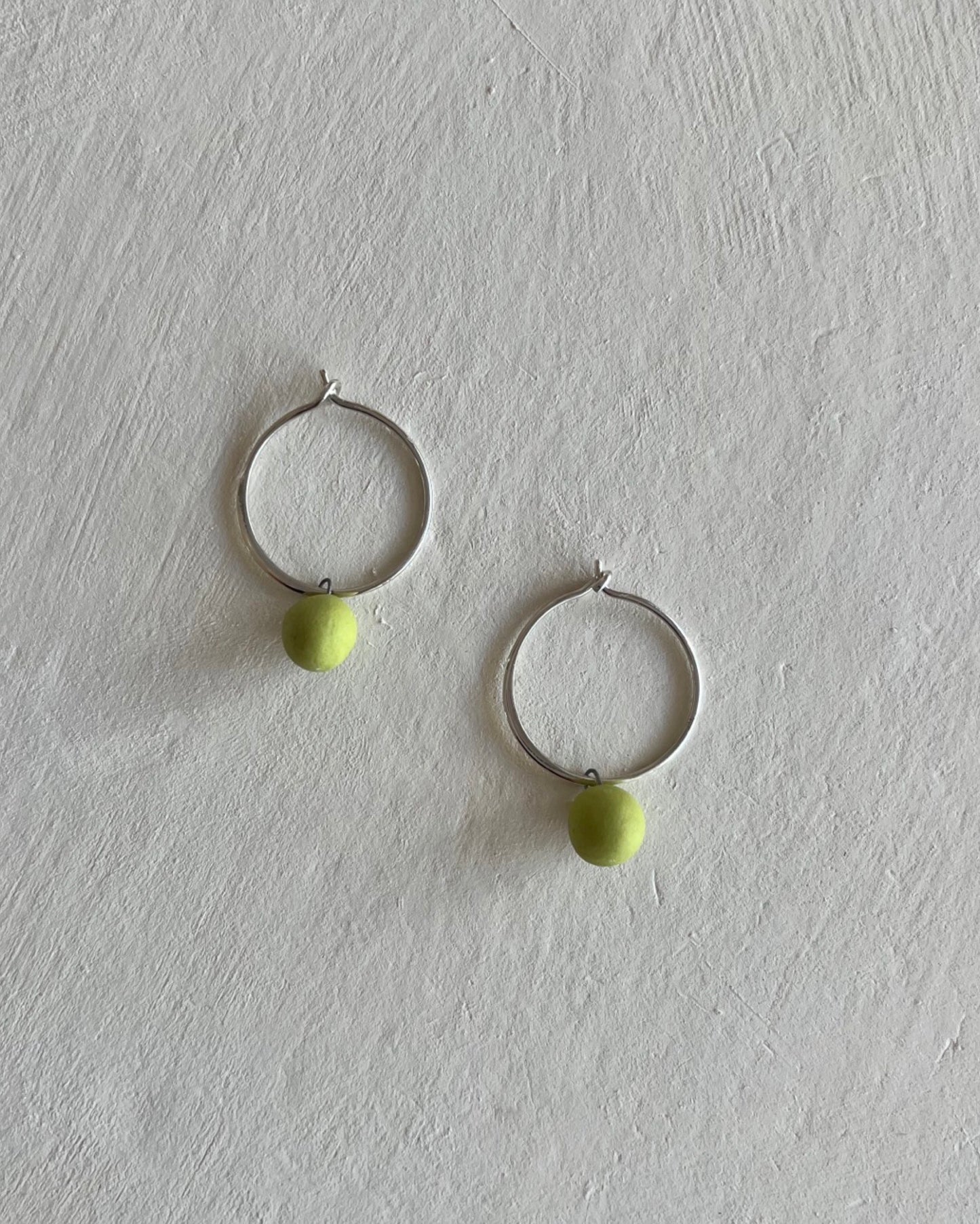 Hoops+Dotties | Chartreuse