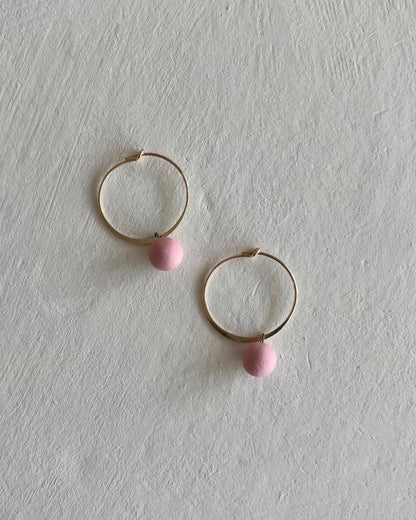 Hoops+Dotties | Blush