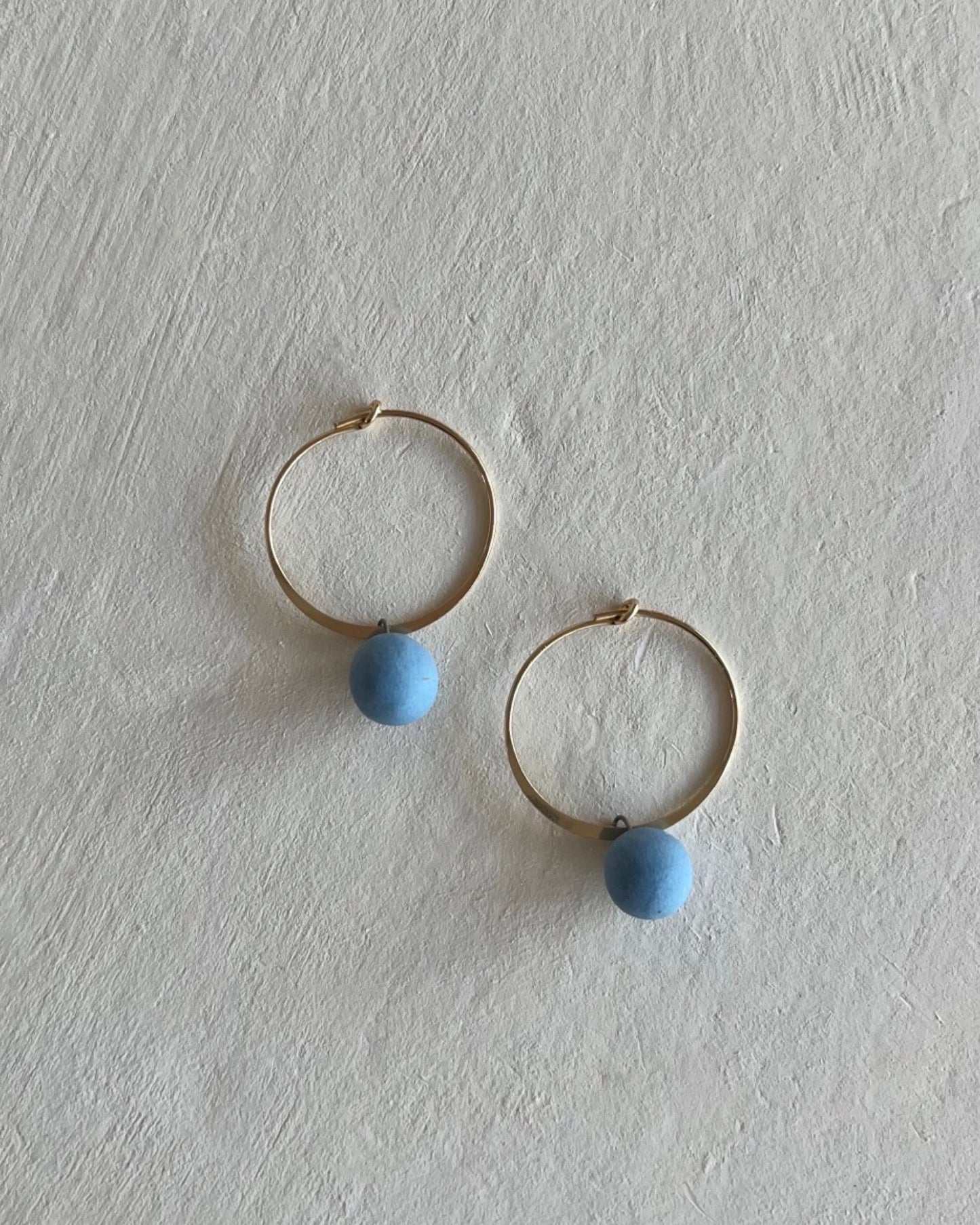 Hoops+Dotties | Baby Blue