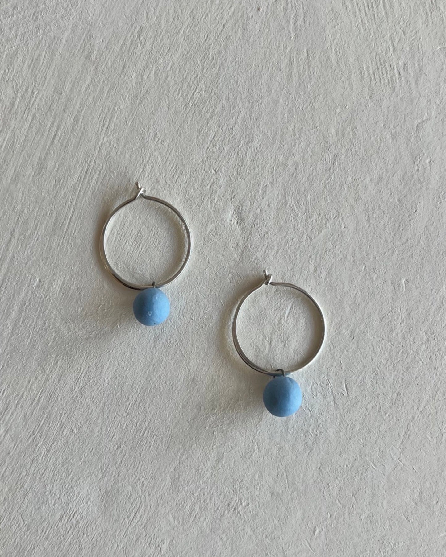 Hoops+Dotties | Baby Blue