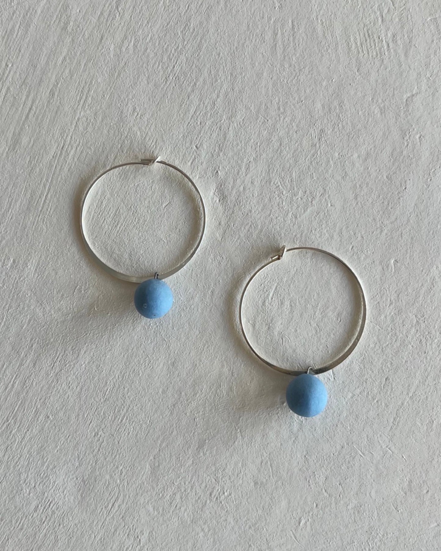 Hoops+Dotties | Baby Blue