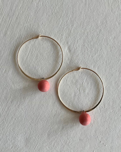 Hoops+Dotties | Cherry