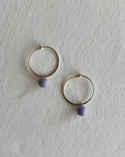 Hoops+Dotties | Lavender