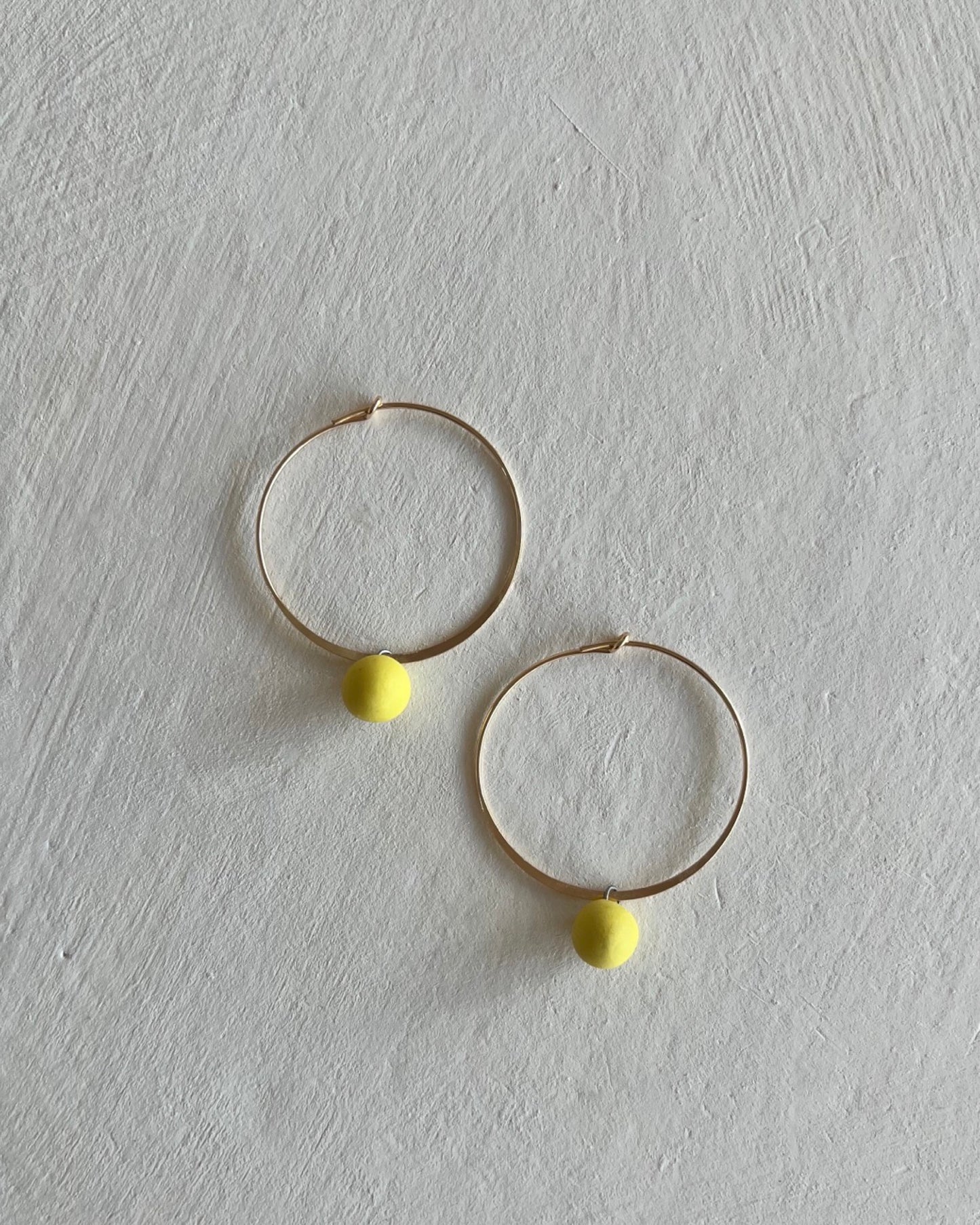 Hoops+Dotties | Lemon