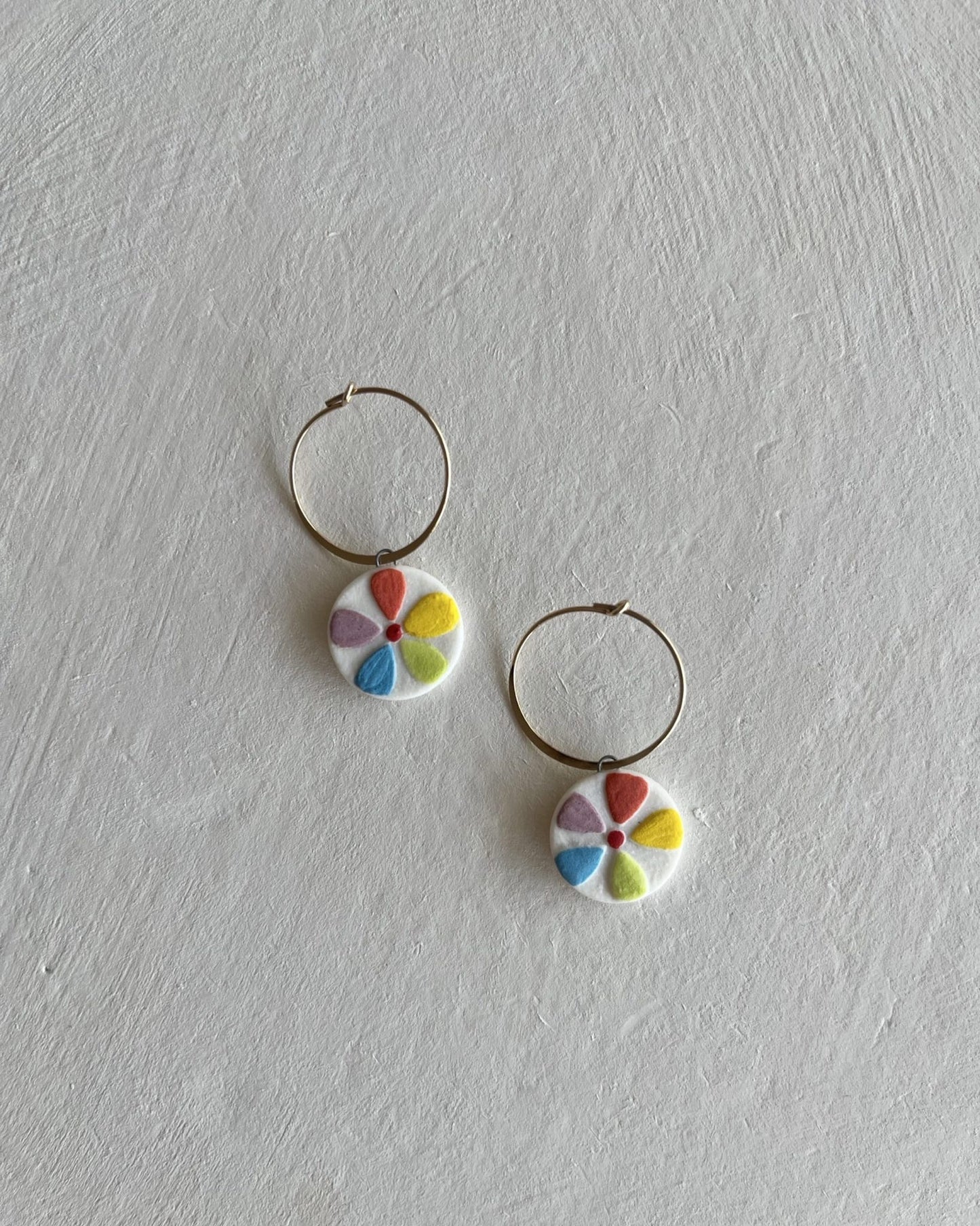 Hoops+Flowers | Rainbow