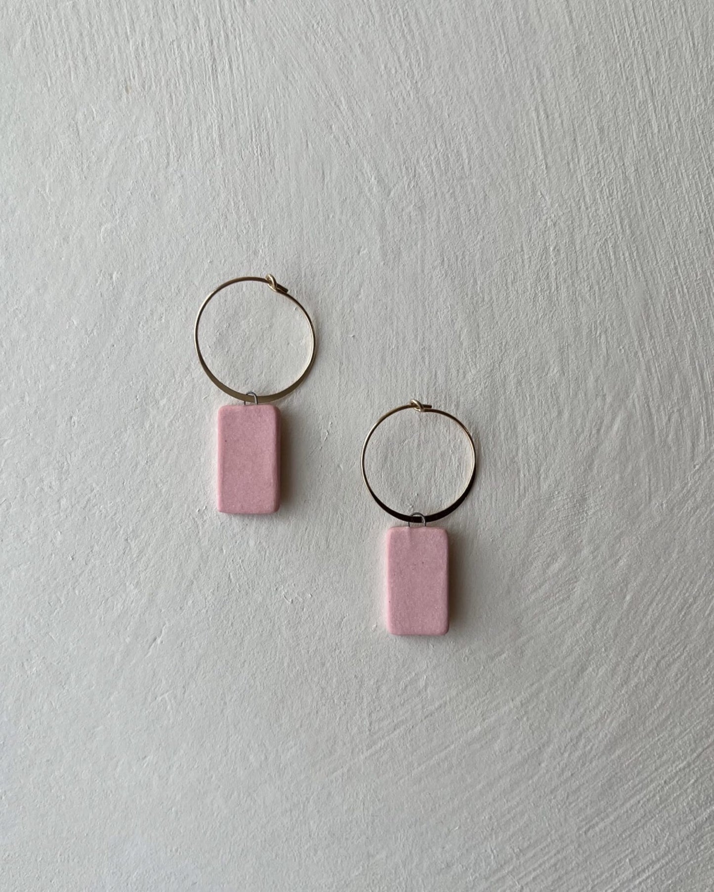 Hoops+Rectangles | Blush