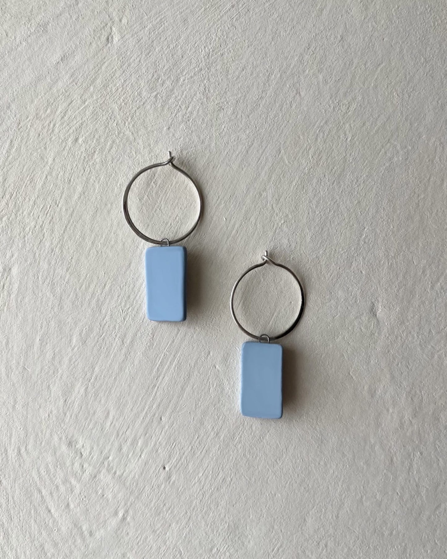 Hoops+Rectangles | Baby Blue