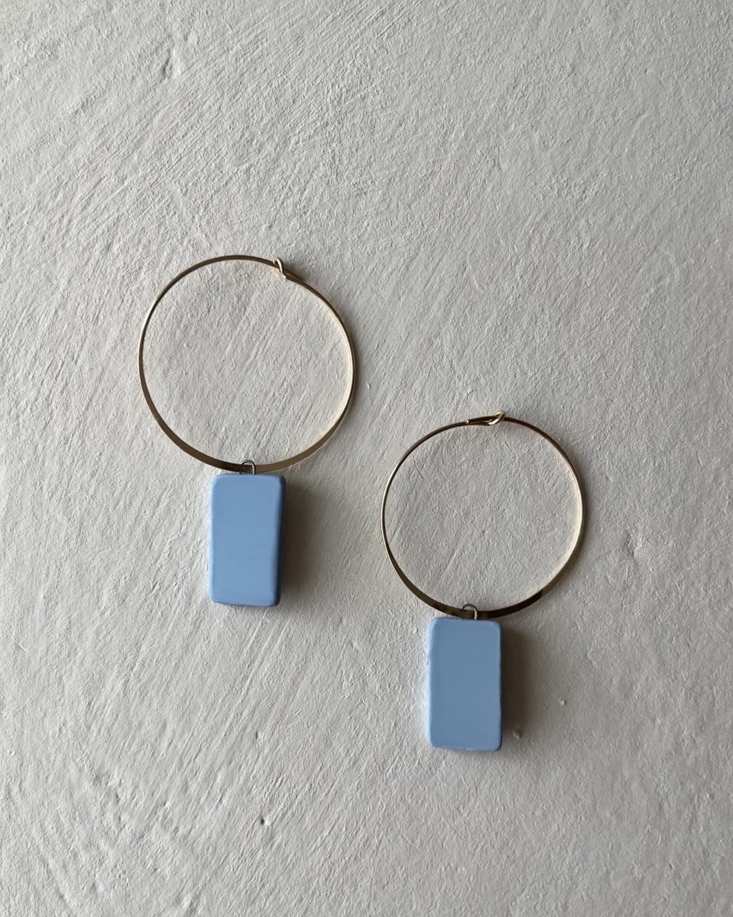 Hoops+Rectangles | Baby Blue