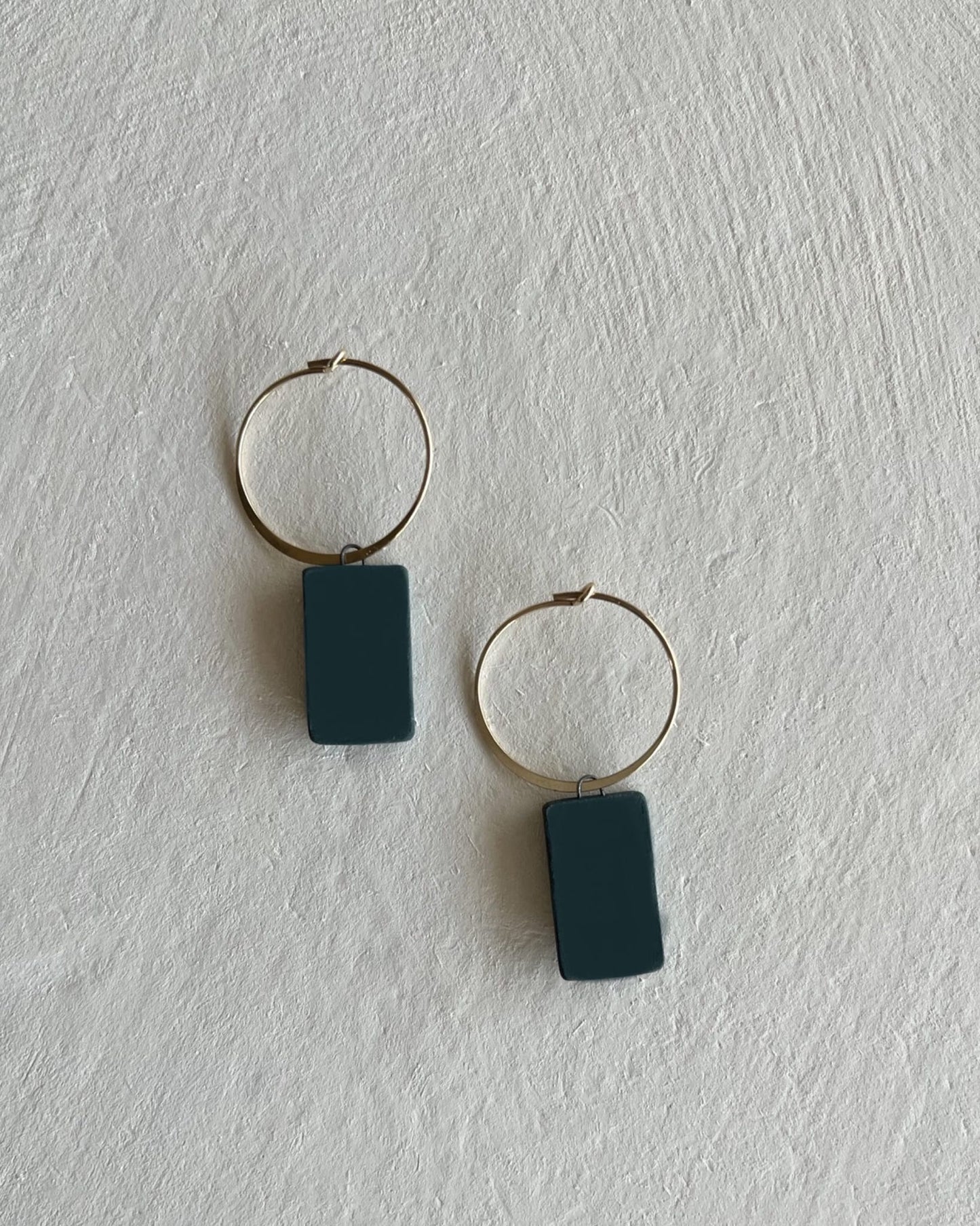 Hoops+Rectangles | Dark Leaf