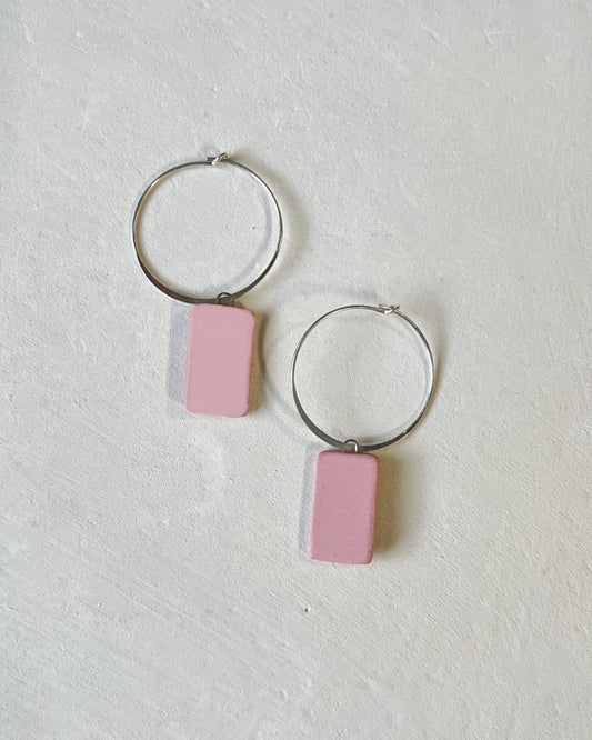 Hoops+Rectangles | Blush