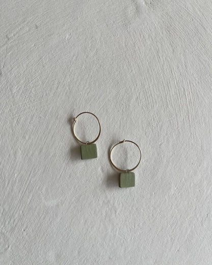 Hoops+Squares | Moss