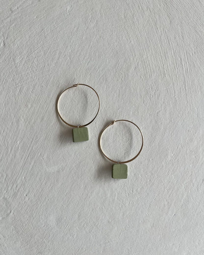 Hoops+Squares | Moss