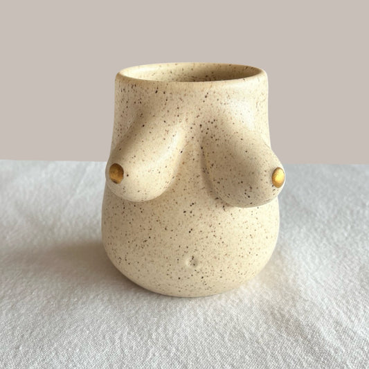 Gold Nips Tumbler l Freckles